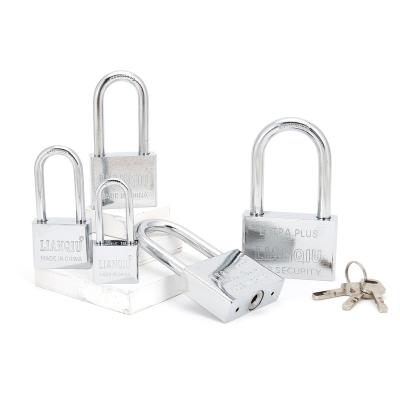 China motorcycles brass padlock anti key cutting top security square form padlock door lock 50 mm long 50 mm shackles for sale