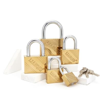 China High Security Iron Iron Padlock Heavy Duty Padlock Safety For Gym Door Barrier Locker With 3 Keys for sale