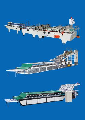 Китай Высокоскоростная автоматическая машина Gluer скоросшивателя для бумажной коробки продается