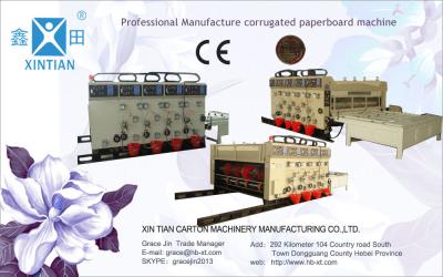 China Impressora ondulada da máquina da cartonagem do rolo elétrico, tipo de empacotamento da pálete à venda