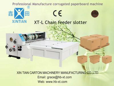 China Mechanical Rotary Corrugated Box Slotter Machine For Paperboard Carton Box for sale