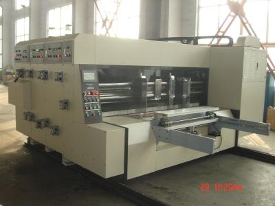 China Het inlassen van Die-Cutting Geautomatiseerde de Drukmachine van de Kartondoos Te koop