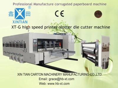 China 150pcs/min Automatic Corrugated Box Making Machine / Machinery With Automatic Feeder for sale