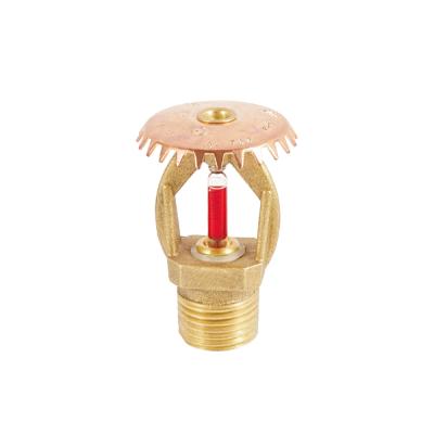 China Brass Manufacturer Globe Quick Response Upright Fire Sprinkler Price for sale