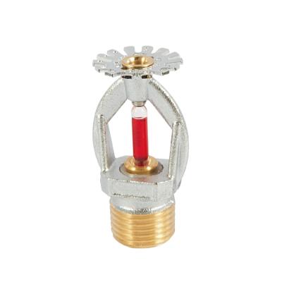 China Brass Globe Approved Straight Fire Sprinkler Type / Quick Response Standard for sale