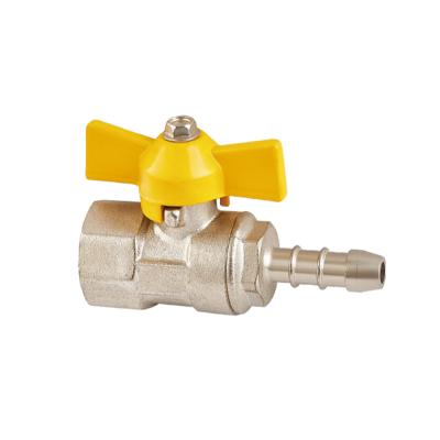 China Home Hose Connector Brass Kitchen Gas Valve For Gas Heater Mexico Market Valves for sale