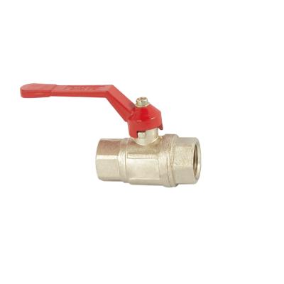 China Kitchen BSPP BSPT NPT Forged Brass Two Way Type PPR Double Union Zinc Ball Valve For Water for sale