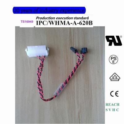 China MOLEX -4.2MM PICH 39-00-0040   Mini-Fit Jr.™ Power Connectors wiring harness custom processing for sale