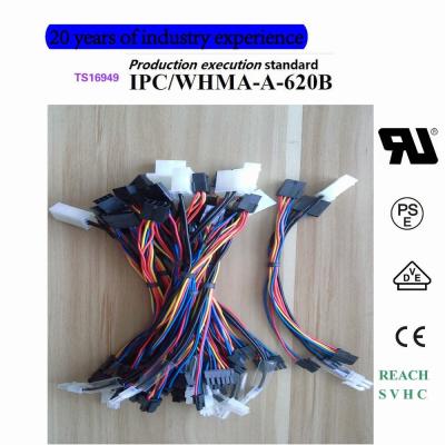 China MOLEX -4.2MM PICH 39-01-3103   Mini-Fit Jr.™ Power Connectors wiring harness custom processing for sale