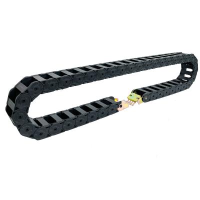 China Material Clog Tray Plasma Cutting Machine Cable Chain Carrier PA66 CNC Machine Tools Protective Flexible Nylon Chain Electric Cable Clog for sale