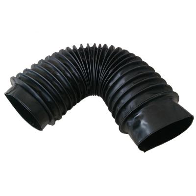 China Protective Cylinder Pad Rubber Fabric Around Hydraulic Cylinder Rod Bellows Cylinder Shaft Cover Cover Screw Pad Cover With Zipper for sale