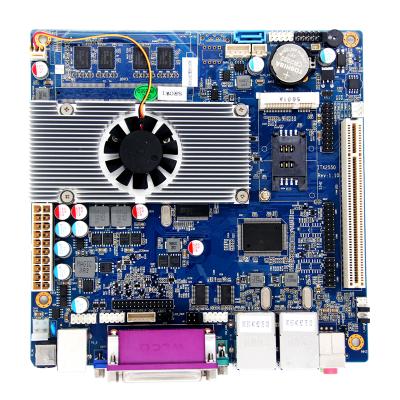 China mini pcie ddr3 LVDS VGA 6com 1LAN usb sata 3 cpu atom D2550 pcie wifi computer motherboard server/workstation pc motherboard for sale