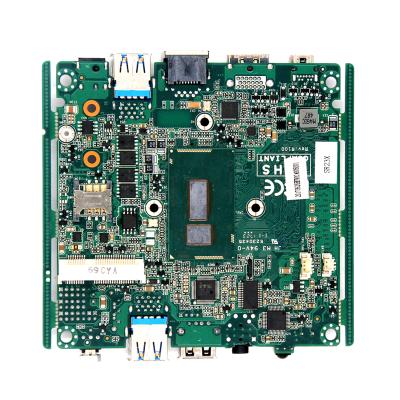 China Cheap Server Factory Piesia NUC Integrated PC Mainboard DDR3 RAM Fanless NUC Industrial Mainboard Motherboard for sale