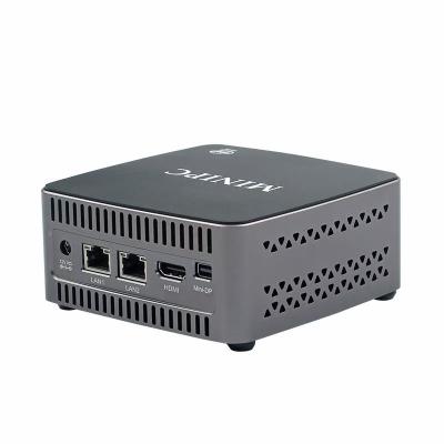 China For Mini PC i5 i7 2 gen cpu usb type-c mini pc gaming pc 11th dual lan ddr4 sata core DP game mini ssd for sale