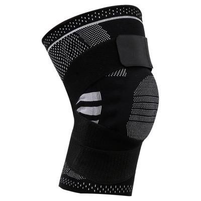 China Adjustable Elasticity Knee Support Copper Compression Knee Sleeve Cloth Breathable Anti Slippery Knee Brace With High Quality for sale