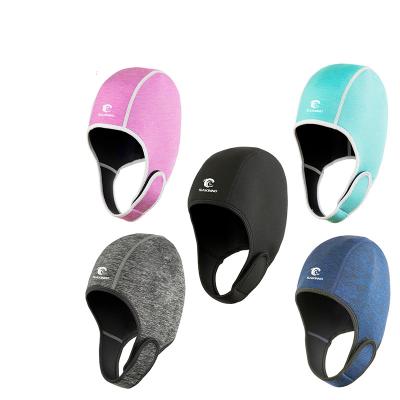 China 2MM Antibacterial High Quality Neoprene Wetsuit Hood Custom Logo Unisex Wetsuit Diving Swimming Diving Hat for sale