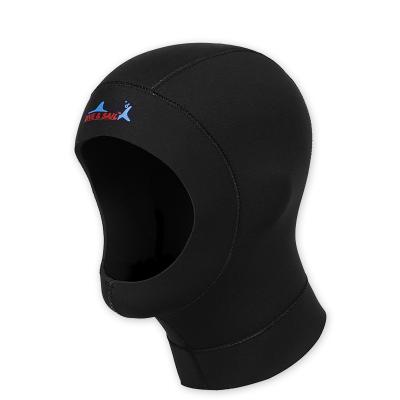 China Wetsuit Hood 3mm Neoprene Hat Antibacterial Thermal Diving Surfing Kayaking Cap for sale