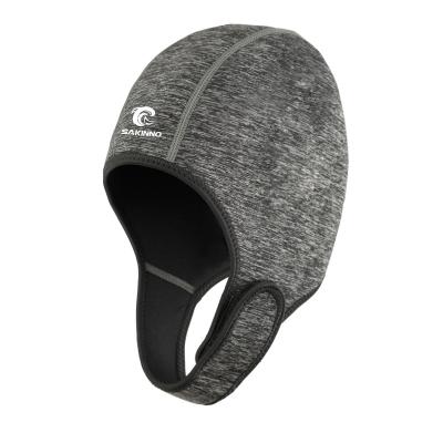 China 2mm Antibacterial Wholesale Neoprene Wetsuit Hood Full Face Snorkel Diving Warm Swimming Cap For Water Sport for sale