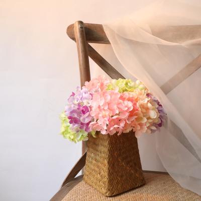 China White Flowers Artificial Modern Grain Hydrangea Plant and High Quality Flowers for Decoration Wedding Artificial for sale