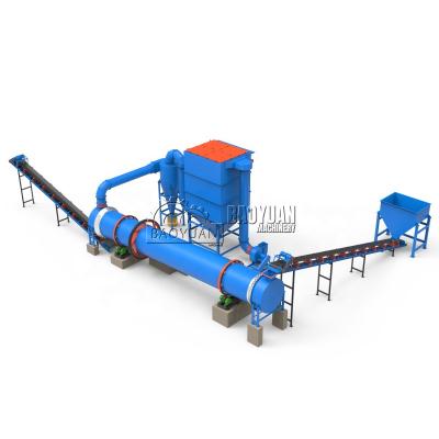 China Plastics Processing Good Quality Pig Fertilizer Drum Dryer Rotary Rolling Price for sale