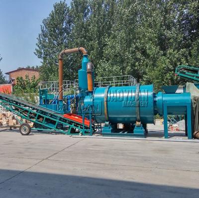 China Plastics Processing 5-100tph Three Cylinder Stone River Sand Rotary Drum Dryer Machine for sale