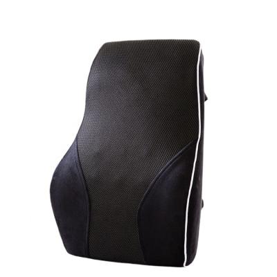 China Orthopedic Back Support Cushion Car Lumbar Back Corrector Memory Posture Cushion For Chair Pain Memory Foam Pillow Cushion for sale