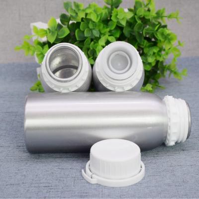 China Hot Sale 50ml Container Refillable Cosmetic Aluminum Chemical Bottle For Olive Oil for sale