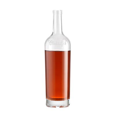 China Eco-Friendly Recyclable Handcraft Borosilicate Glass Violin Shaped Fancy Glass Wine Bottle Whiskey Bottle for sale