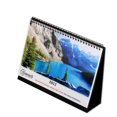 China paper & Cardboard Large Quantity Good Quality Printing Desk Calendar for sale