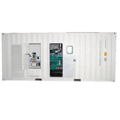 China Contanier type portable genset 450kw / 562.5 KVA power silent diesel genset 3500*1610*2110 for sale