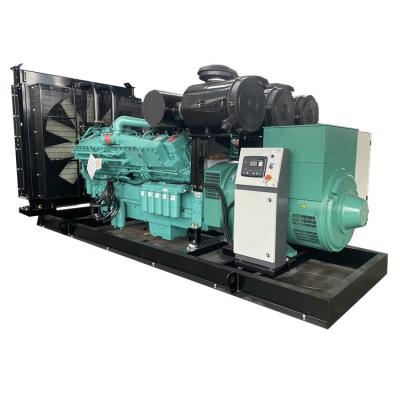 China 1250kva 1000kw 800kw Diesel Generator With Cummins Engine KTA50-G3 For Factory Standby Power Station 4500*1700*2450 for sale