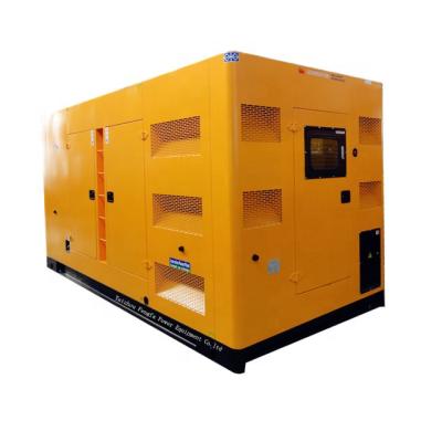 China 50hz 360kw three phase 450 KVA silent diesel generator with shangchai engine SC25G610D2 3500*1570*1980 for sale