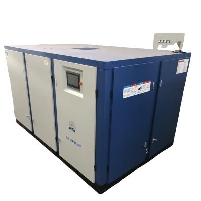 China TR-H65W Oil Free Medium Pressure Water Lubrication 65kW 40bar 6m3/min Energy Saving Oil Free Screw Air Compressor for sale