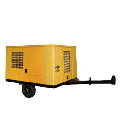 China 77KW 105HP 0.7Mpa-1.0Mpa TROGY-105A Lubricated Portable Air Compressor Screw Diesel Air Compressor for sale