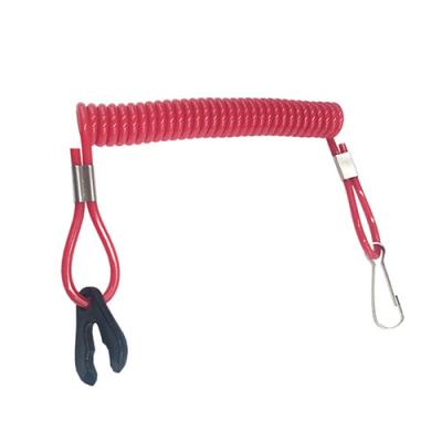 Chine De sécurité de jet de ski long Universel moteur extérieur rouge de la lanière 10CM avec la clé/crochet en J à vendre