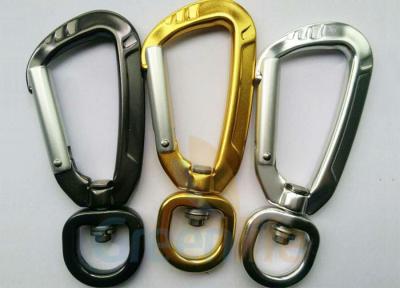 China grampo da pressão da mola da altura de 91MM, grampos resistentes de grande resistência de pouco peso de Carabiner à venda