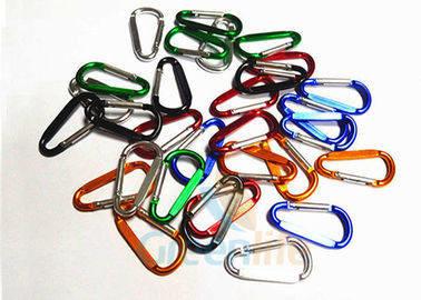 China Chapeamento eletrônico padrão colorido de Carabiner 5CM do gancho da pressão da forma da beleza D à venda