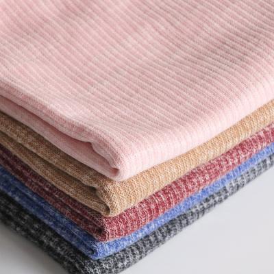 China c-987#50%off Waterproof Fabric Sample Book 65%T Polyester 35%R 2X2 Ribbed Knitted Fabrics for sale