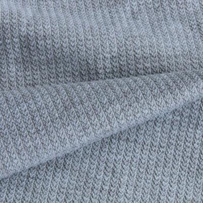 China Gray Anti Pill 9112# 50%off 96% Polyester 4% Spandex Dobby Jacquard Fabric For Woman Coats for sale