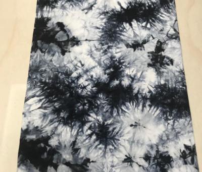 China High Quality Stretch Tie Dye Cotton Fabrics 	Tie Dye Fabric Material In-Stock Items for sale