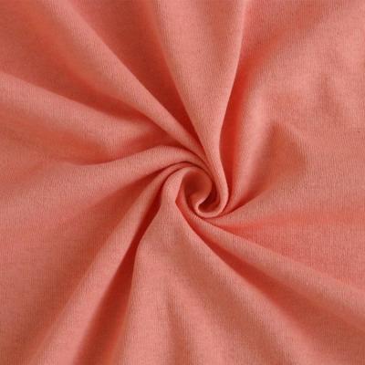 China Anti-Static 100% 6018# Cotton Knitted Plain Fabric For Summer T Shirt Long Sleeve Shirts for sale