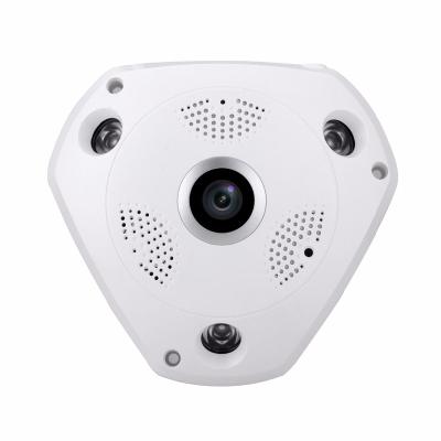 China NIGHT VISION Home Security Night Vision AHD 2MP Fisheye Camera Indoor ABS Plastic 3 Pieces Range Analog Infrared AHD/TVI/CVI/CVBS 4 IN1 Cams for sale