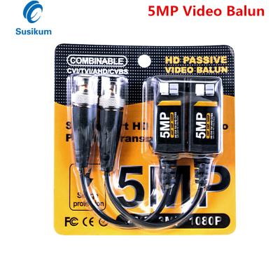 China Passive Visual Video Balanced Transformer 5MP 4MP 3MP 960H 1080P 720P Balanced Transformer HD BNC Twisted UTP Cat5 HD CVI TVI AHD Transceivers For CAMERA for sale