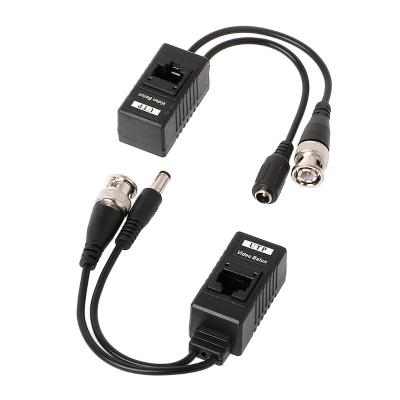 China 2MP Passive Video Balance Transformer 1080P CCTV Power Video Passive Balanced Transformer BNC to Passive RJ45 Video + Balanced Transformer Transceiver Audio Twisted Pair for sale