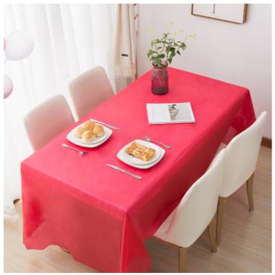 China Wholesale disposable plastic waterproof birthday party home office restaurant hotel tablecloths PEVA waterproof tablecloths for sale