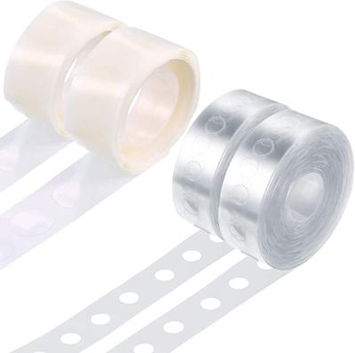 China Self Sealing Arch Garland Decorating Strip Balloon Kit 2 Rolls 16 Feet Balloon Strip Strips with Dot Dots 2 Rolls Balloon Glue Stickers for sale