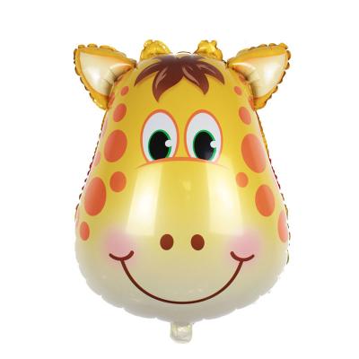 China Mini shape self-sealing super cute animal foil balloon perfect for kid's birthday party decoration balloon for sale