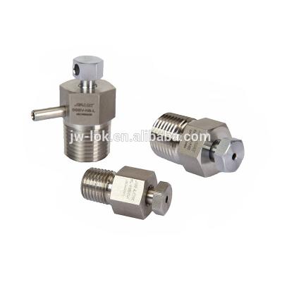 China Vent or Purge Gas Male Steel Purge Valve 3/4 SAE/MS Straight Thread Stainless for sale