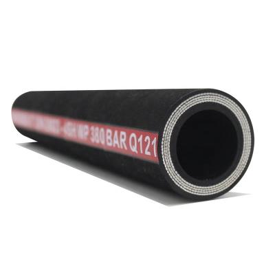 China Passionco SAE J1401 Hydraulic Brake Wear Resistant Synthetic Rubber Hose With Fittings Coupling Connector for sale