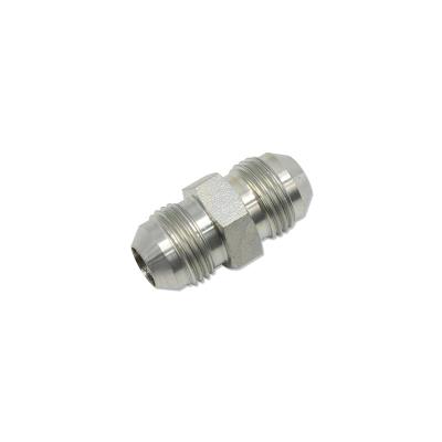 China Carbon Steel 45# 1J JIC Male X JIC Male Hydraulic Adapters Hose Connector-Male Thread for sale